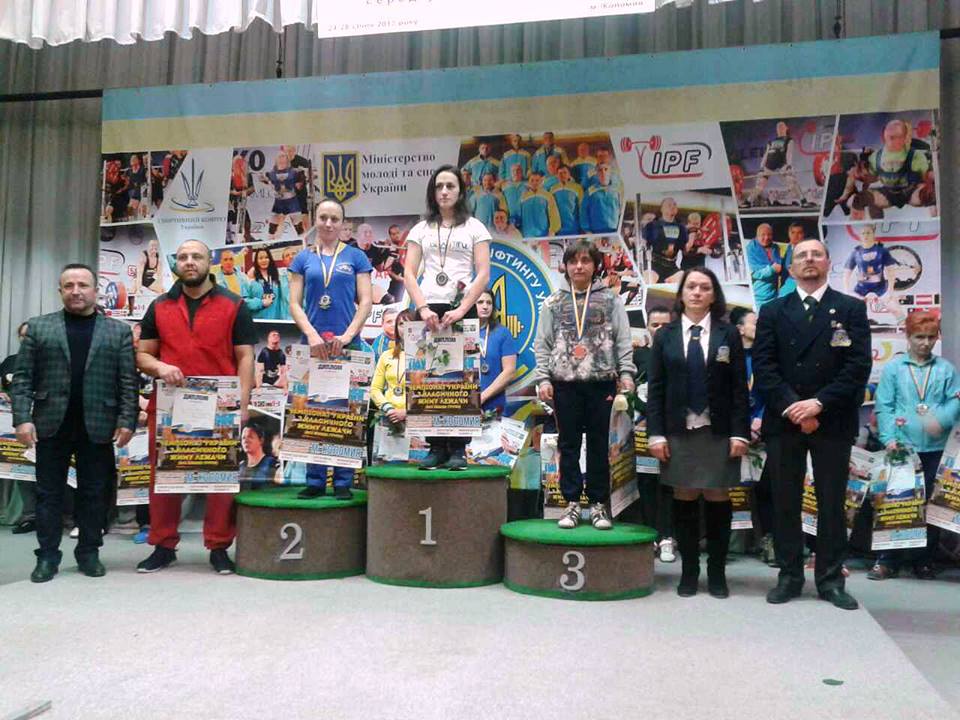 Мукачівка зайняла друге місце на змаганнях з пауерліфтингу
